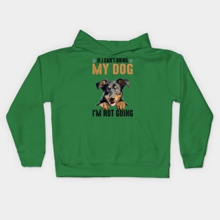 Not Going Beauceron Kids Hoodie